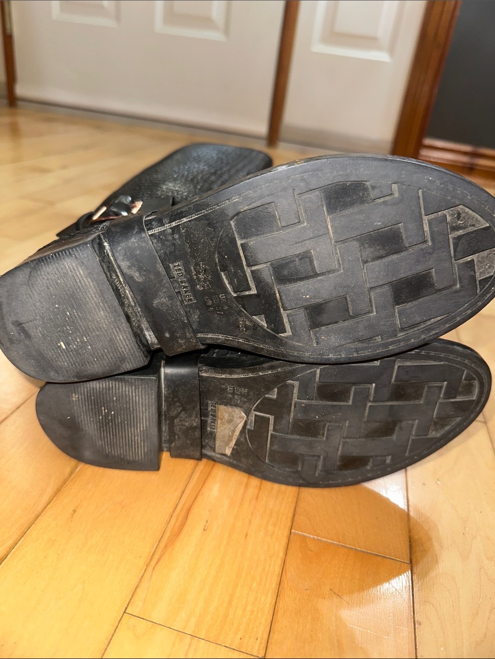 Ted Baker Crocodile Textured Rubber Rain Boots - Picture 6 of 11